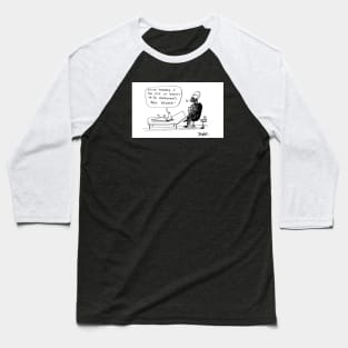 On the couch Baseball T-Shirt